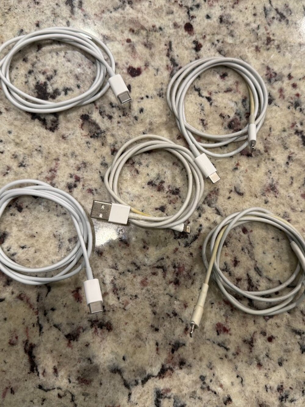 Apple Charging Cable Bundle